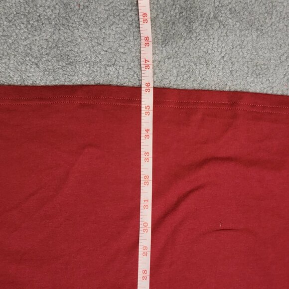 Jockey Casual T-Shirt Dress, Red Resin, Large - Picture 5 of 10